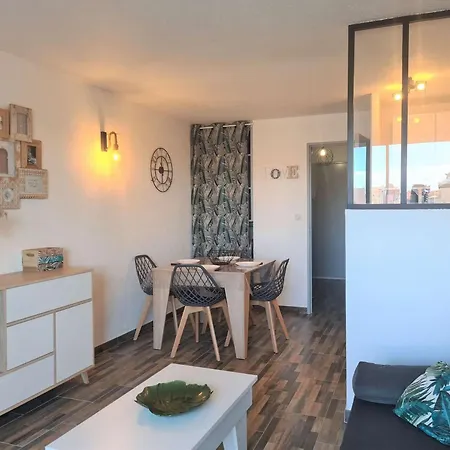 Moderne Avec Piscine Et Parking A 200m De La De La Grande Conque, Cap D'agde - Fr-1-249-413